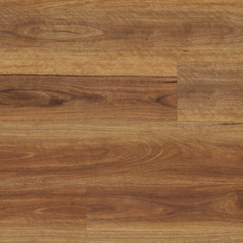 Hybrid Flooring Installed in Berwick Living Room. Waterproof Hybrid Flooring Close-up Aquastone Spotted Gum