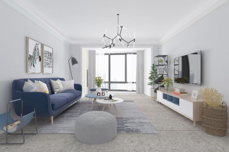 Sparkle Beige Terrazzo Matt 600x600 Tiles - Add sophistication and style to your space with these elegant tiles