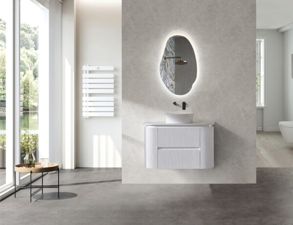 BRISTOL 900MM WALL HUNG VANITY | STONE TOP