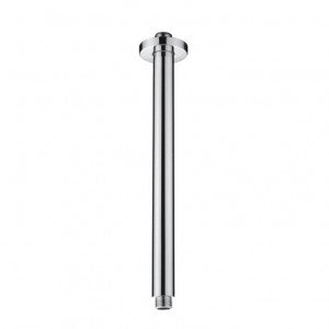 Chrome Round Ceiling Arm 450mm - Sleek and durable design for modern bathrooms