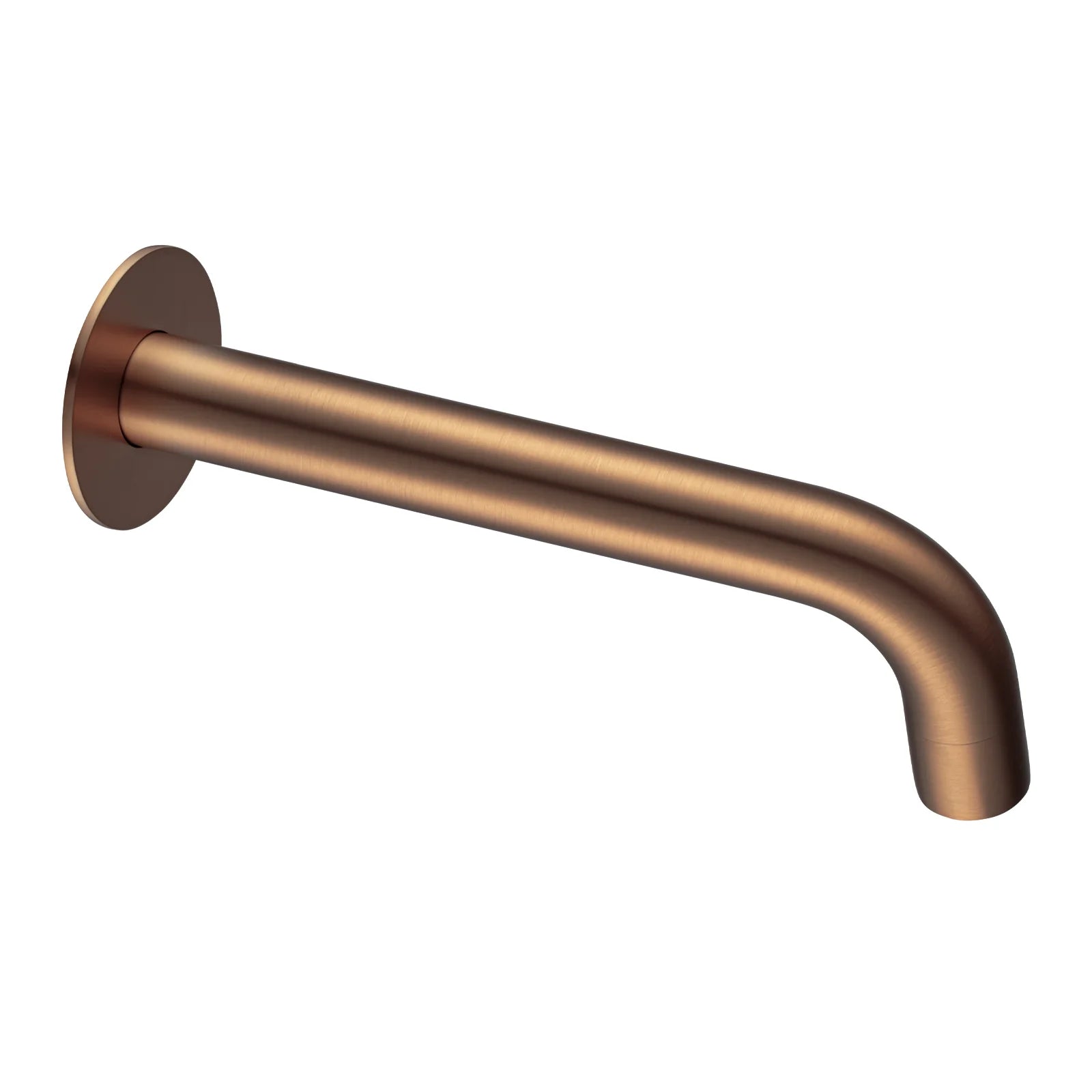 LUCID PIN BATH SPOUT - BRUSHED COPPER