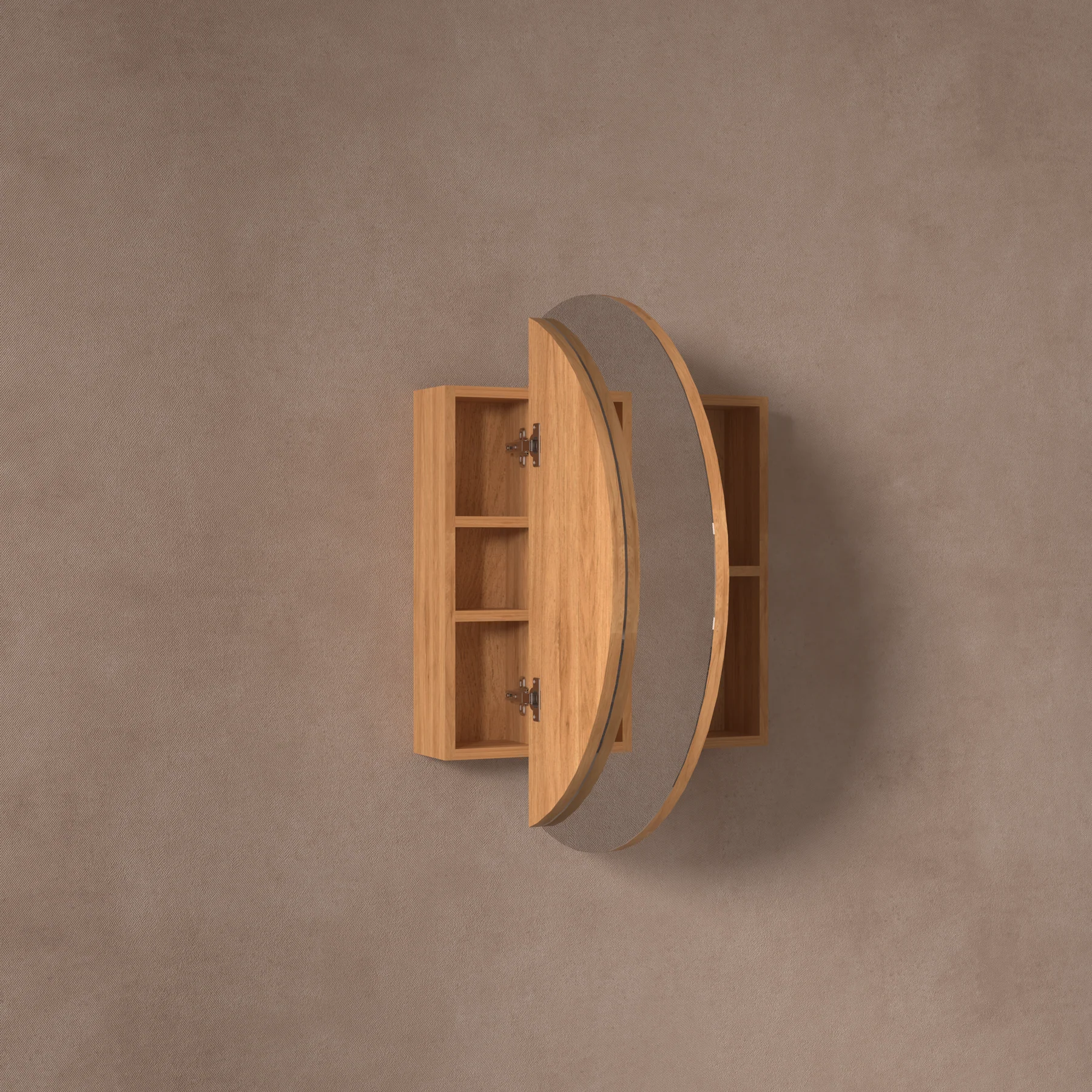 CARYSIL ORBIT | SHAVING CABINET | WALNUT | 800