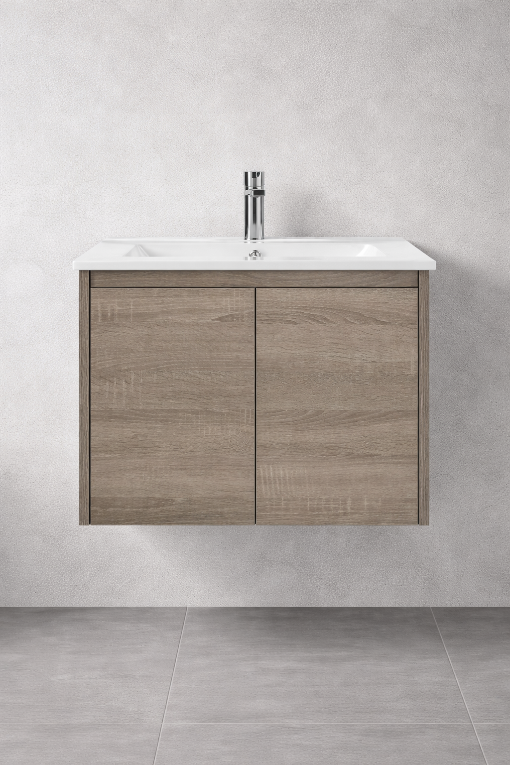 ROYCE 600MM WALL HUNG VANITY | CERAMIC TOP