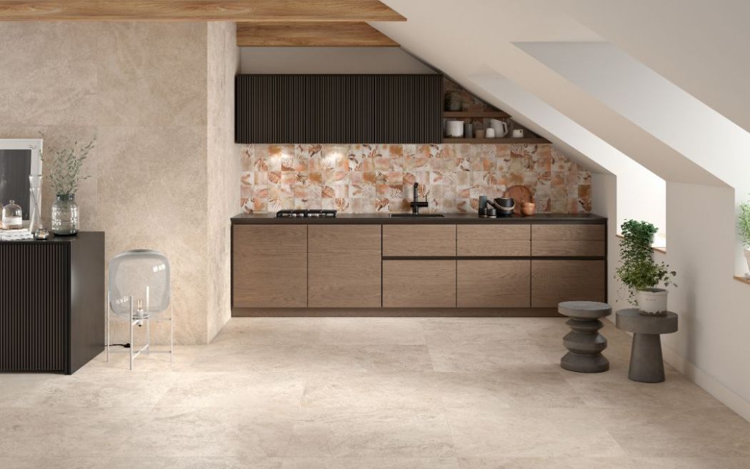 Liberty cream matte tile, 295x595 dimensions, ideal for elegant interiors