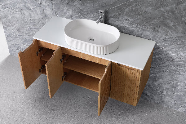 DUPLEX 1200MM WALL HUNG VANITY | STONE TOP