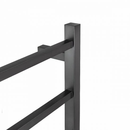 ELECTRIC HEATED TOWEL RAIL | 4 BARS | GUNMETAL