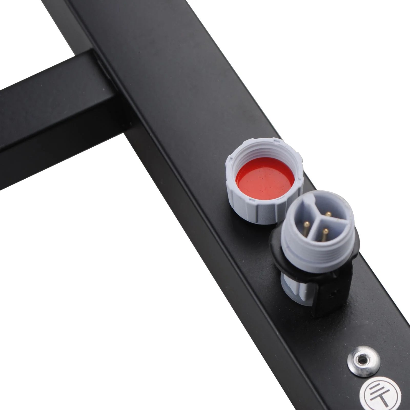 ELECTRIC HEATED TOWEL RAIL | 4 BARS | MATT BLACK
