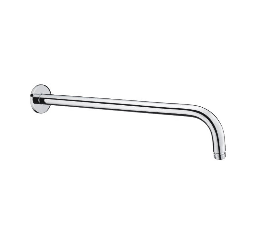 Chrome Round Shower Arm 400mm - Sleek and durable design for your modern bathroom