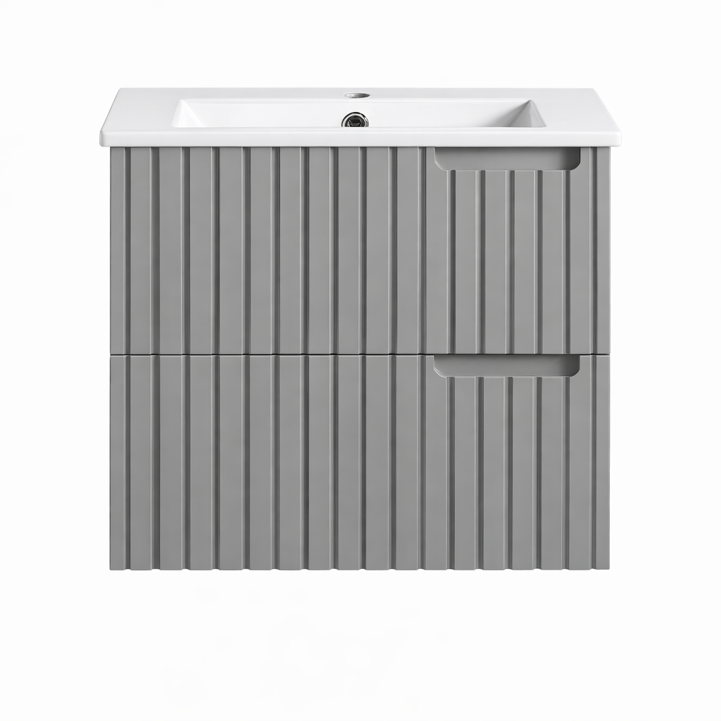 ELENA 600MM WALL HUNG VANITY | CERAMIC TOP