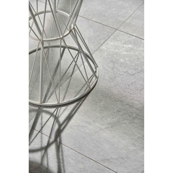 X-Rock White External Tile 595x1195x10 - Durable and Stylish Outdoor Flooring