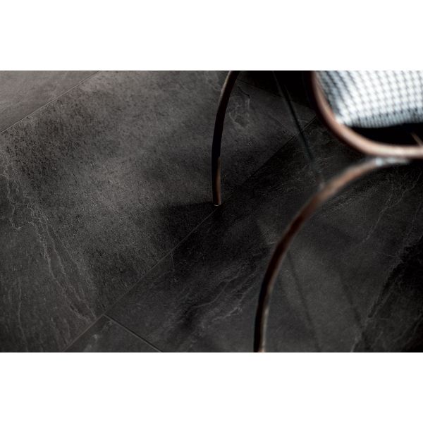 X-Rock Black External Tile 595x1195x10 - Stylish and Durable Flooring Option