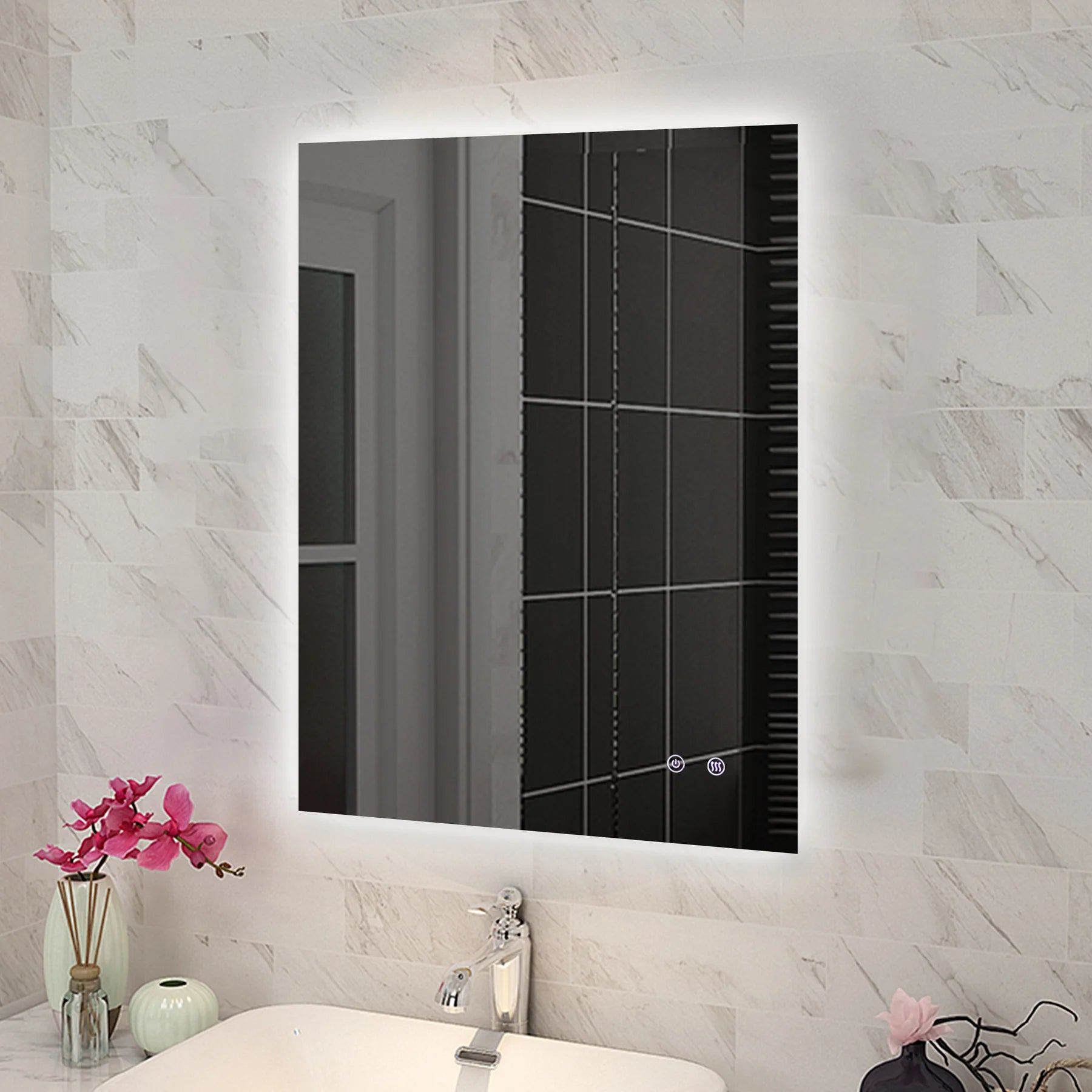 RECTANGLE | LED MIRROR | 600X750
