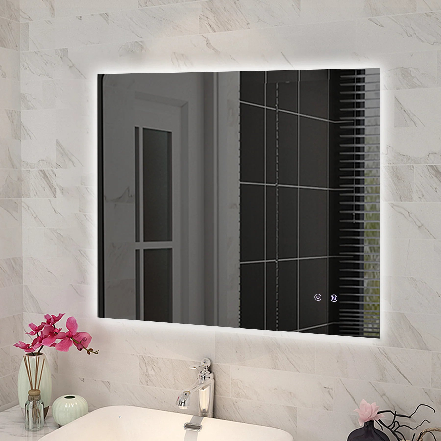 RECTANGLE | LED MIRROR | 900X750