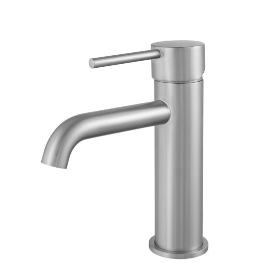 LUCID PIN BASIN MIXER - BRUSHED NICKEL