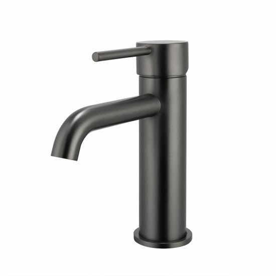 LUCID PIN BASIN MIXER - GUN METAL