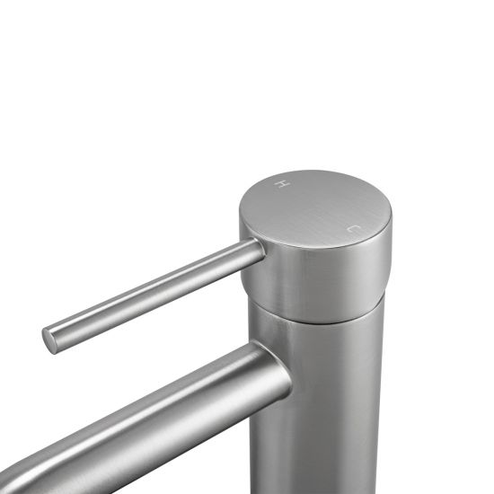 LUCID PIN TALL BASIN MIXER - BRUSHED NICKEL