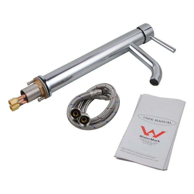 LUCID PIN | TALL BASIN MIXER | CHROME