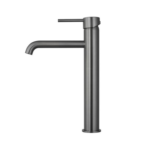 LUCID PIN TALL BASIN MIXER - GUN METAL