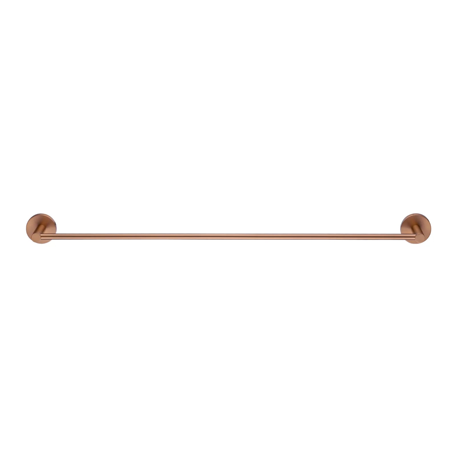 LUCID SINGLE TOWEL RAIL 800MM - BRUSHED COPPER