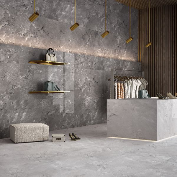 Luna Castano matt tiles: Elevate your space with modern sophistication