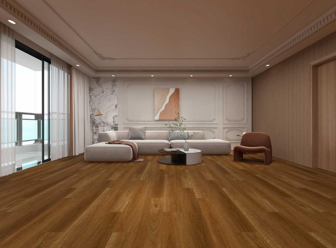 GUARDIAN | SPC HYBRID FLOORING | 1830x228x7mm | MERBAU
