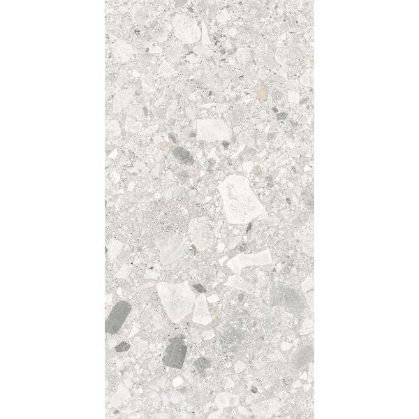 VERONA White Terrazzo Matt Tile 300x600 - Elegant and Durable Wall Tile Option