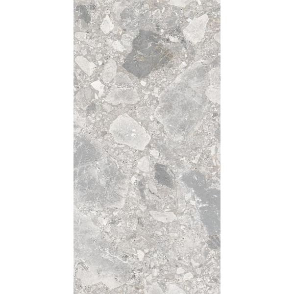 VERONA Silver Terrazzo Matt Tile 300x600 - Stylish and Durable Wall Tile Option