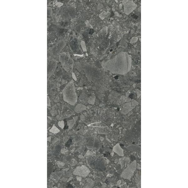 VERONA Charcoal Terrazzo Matt Tile 300x600 - Stylish and Durable Wall Tile Option