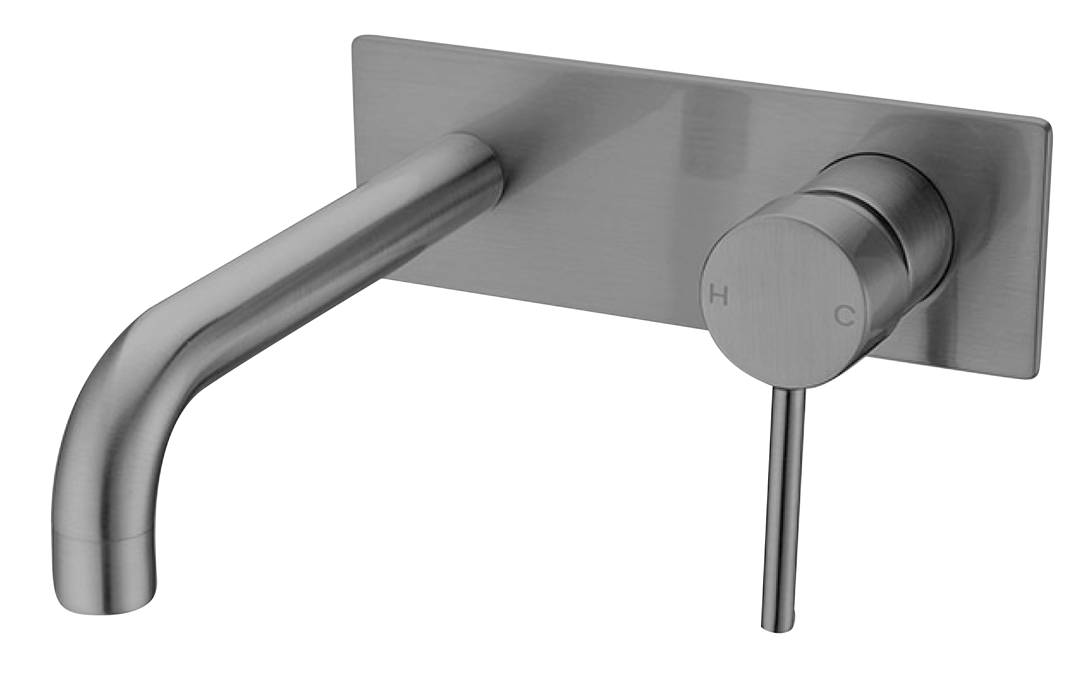 Milan wall bend spout & mixer: Sleek design for modern bathrooms