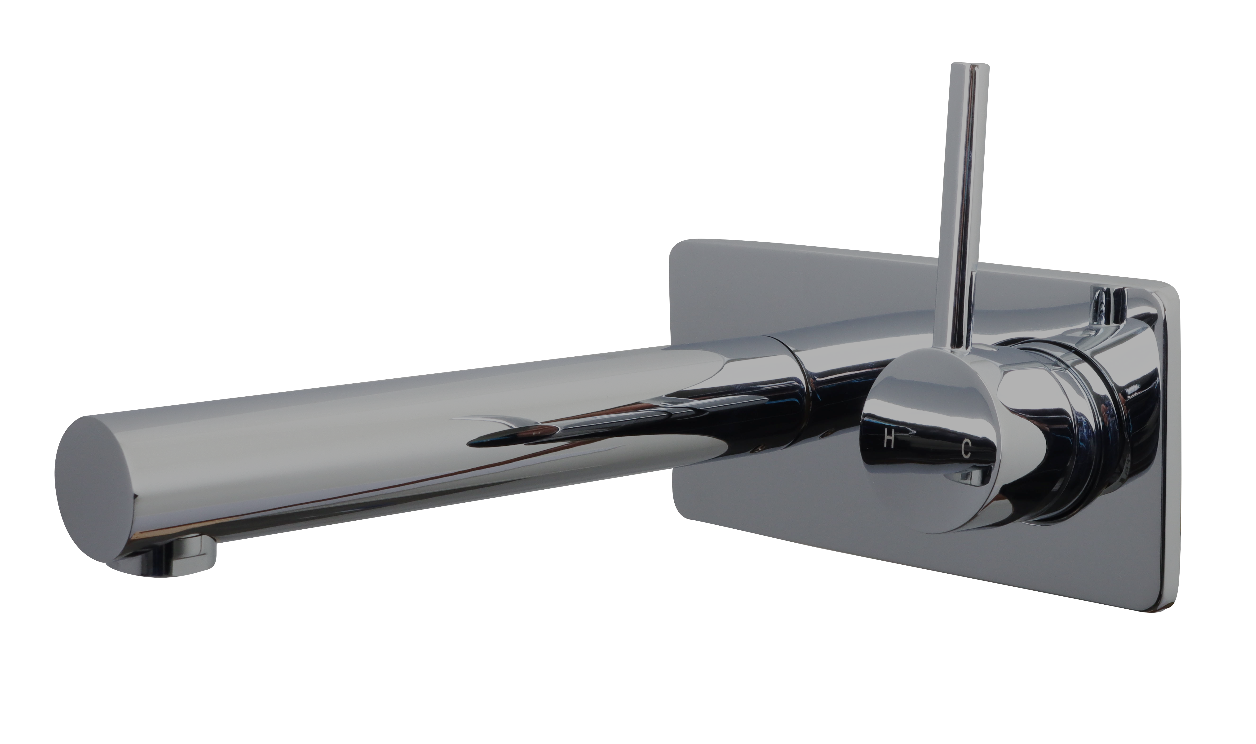 Milan reverse wall spout & mixer: Sleek design for modern bathrooms