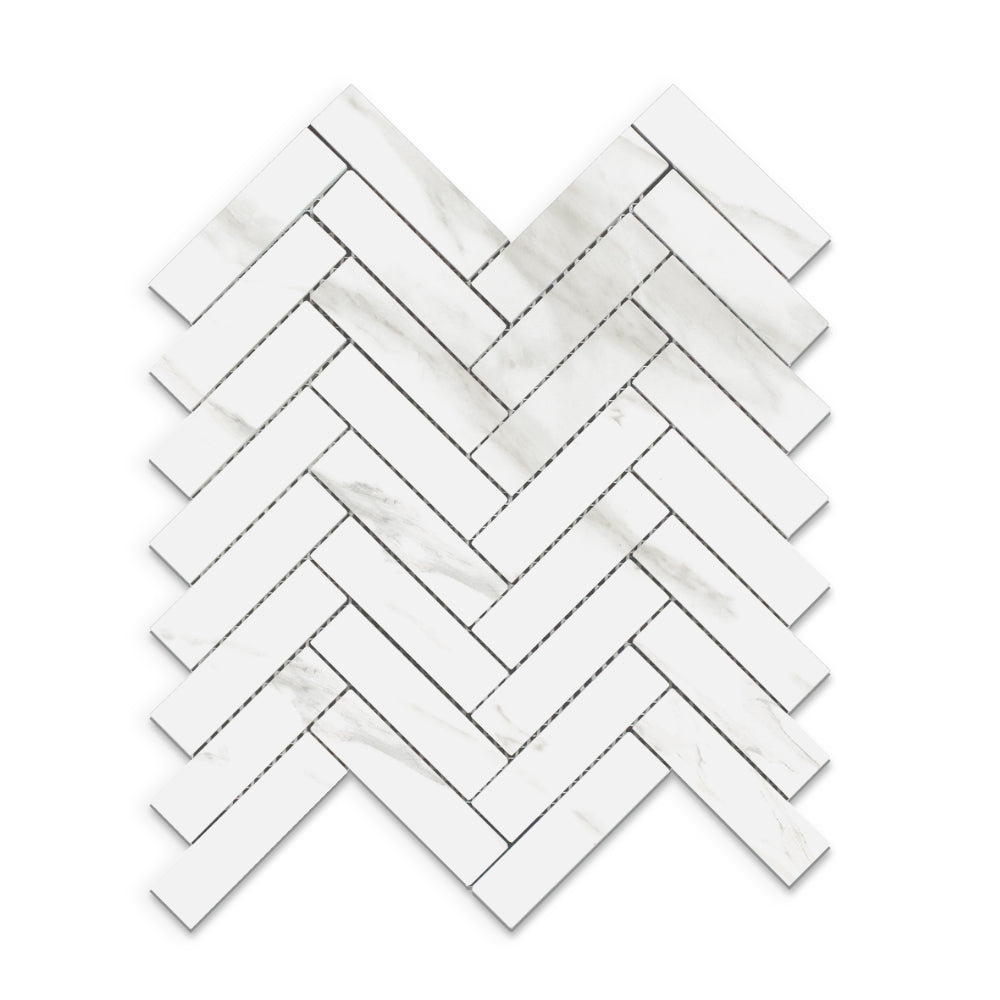 MAMIC GRIGIO | HERRINGBONE MOSAIC SHEET | 287X281MM