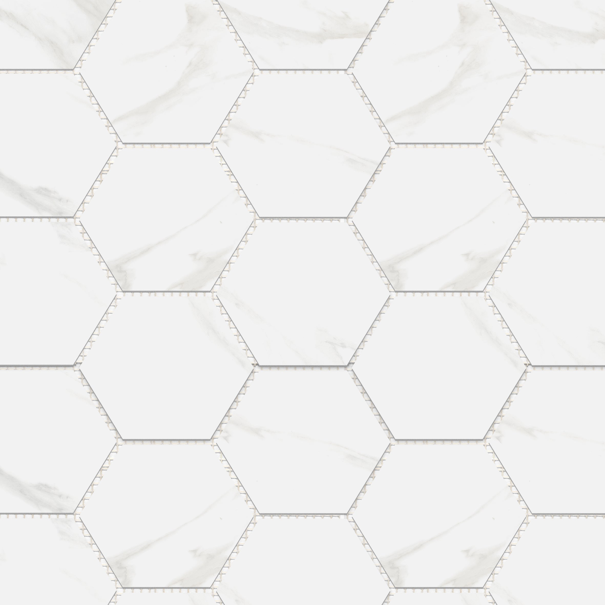 MAMIC GRIGIO | HEXAGON MOSAIC SHEET | 297X261MM
