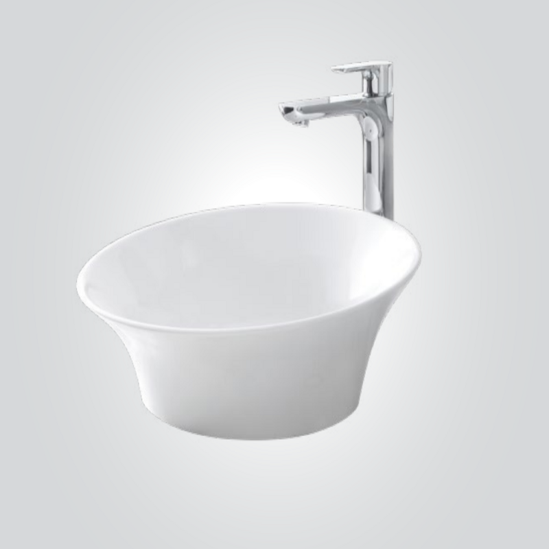 Odessa above counter solid surface basin - sleek and contemporary design for modern bathroom spaces