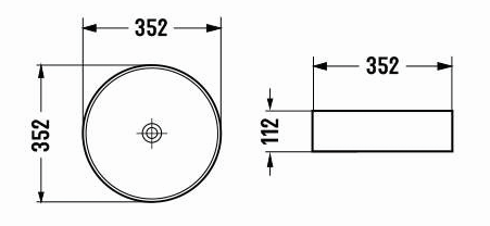 Carrara Round Basin - Classic marble design for timeless elegance