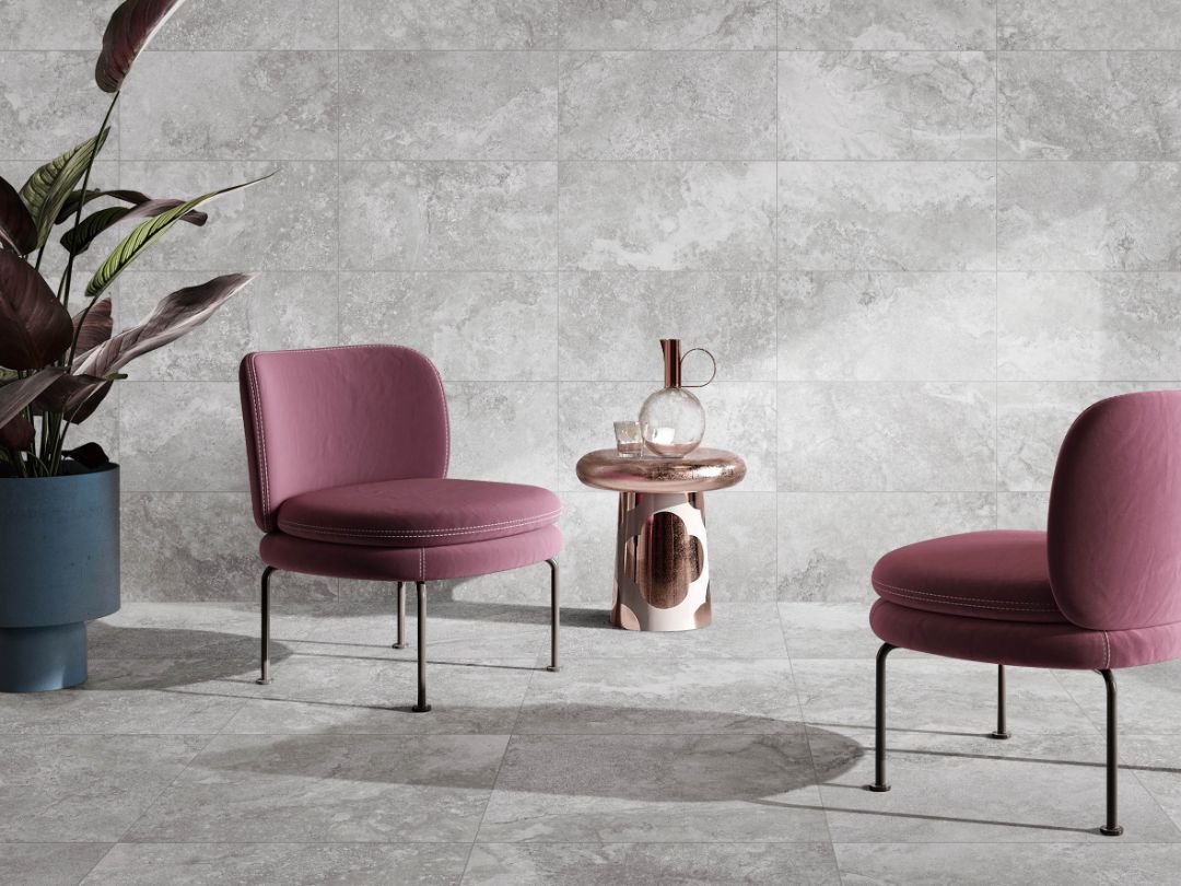 Valley Stone Cinder Tile 600x600 In/Out - Versatile and Stylish Indoor/Outdoor Flooring Option