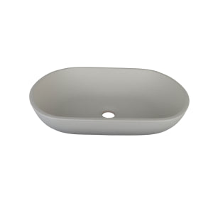 POSITANO | OVAL ABOVE SOLID SURFACE BASIN