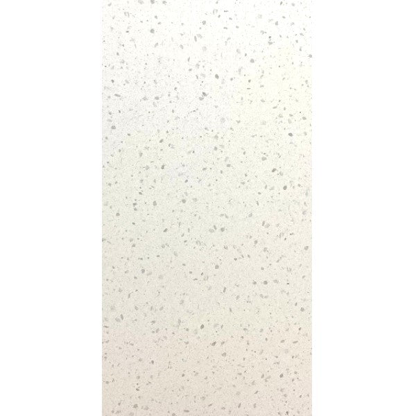 Terrazzo Matt White 300x600 Tiles - Elevate your space with modern style and enduring sophistication