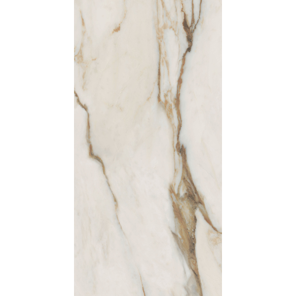 Sensi Signoria Calacatta Vena Oro Lux Polished 600x1200 - Luxury meets sophistication in this exquisite porcelain tile