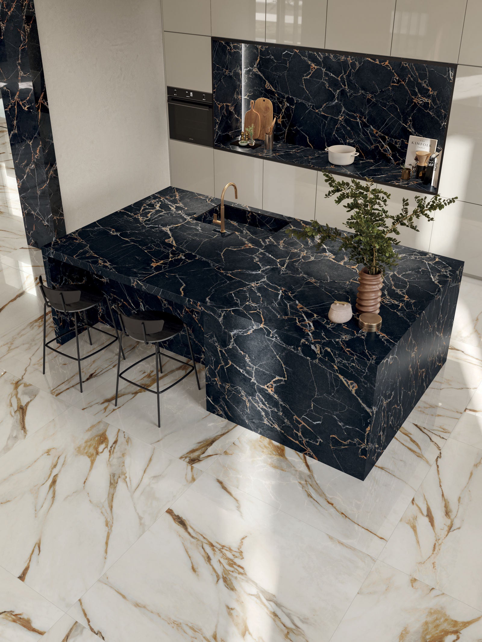 SENSI SIGNORIA | CALACATTA VENA ORO LUX | POLISHED | 600X1200