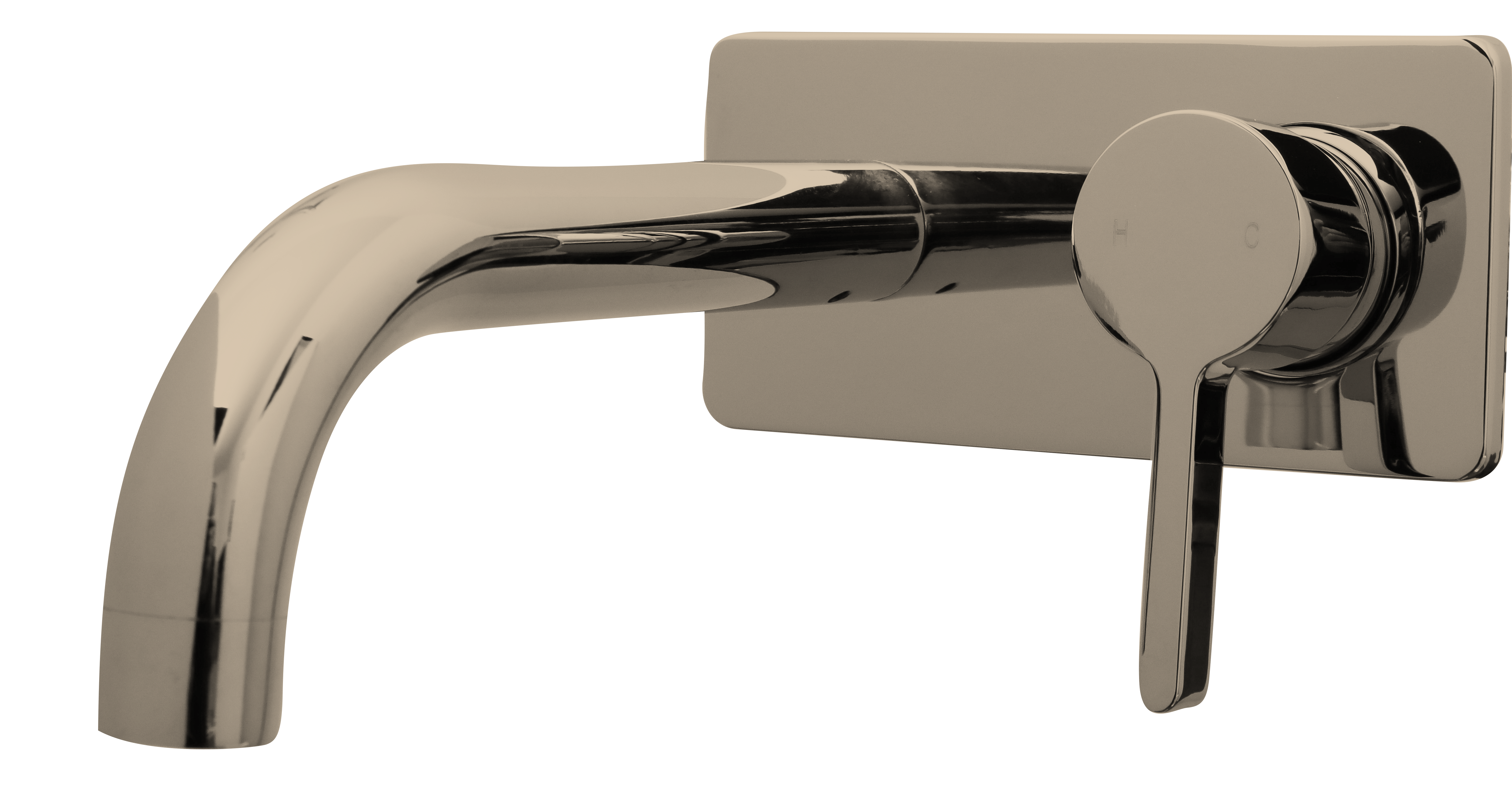 SIERA | ROUND | WALL MIXER WITH SPOUT