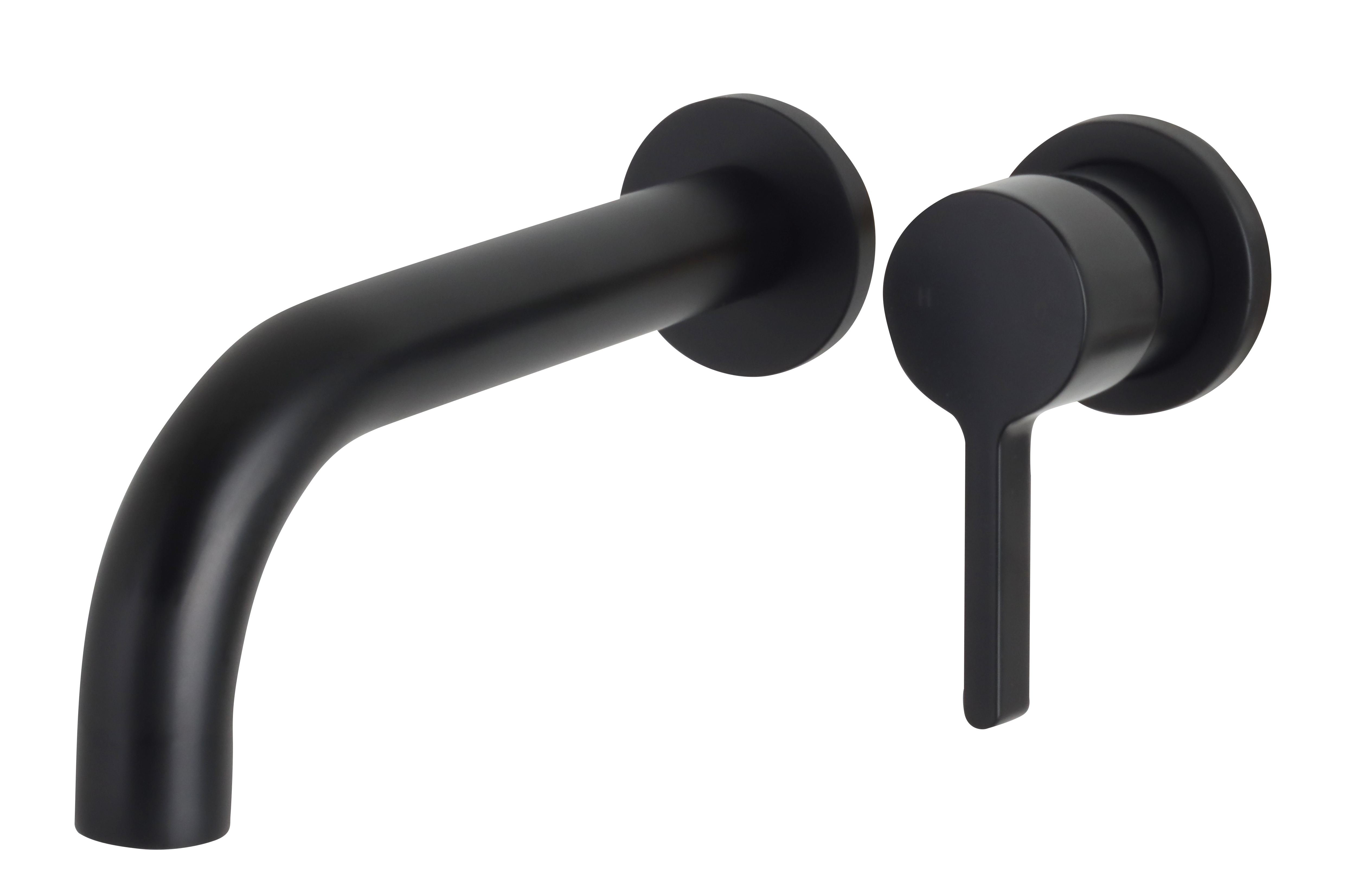 SIERA | ROUND | WALL MIXER WITH SPOUT