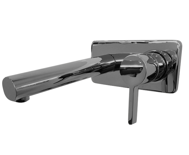 Stylish Siera Wall & Spout Mixer - Upgrade your bathroom with sleek design and efficient performance