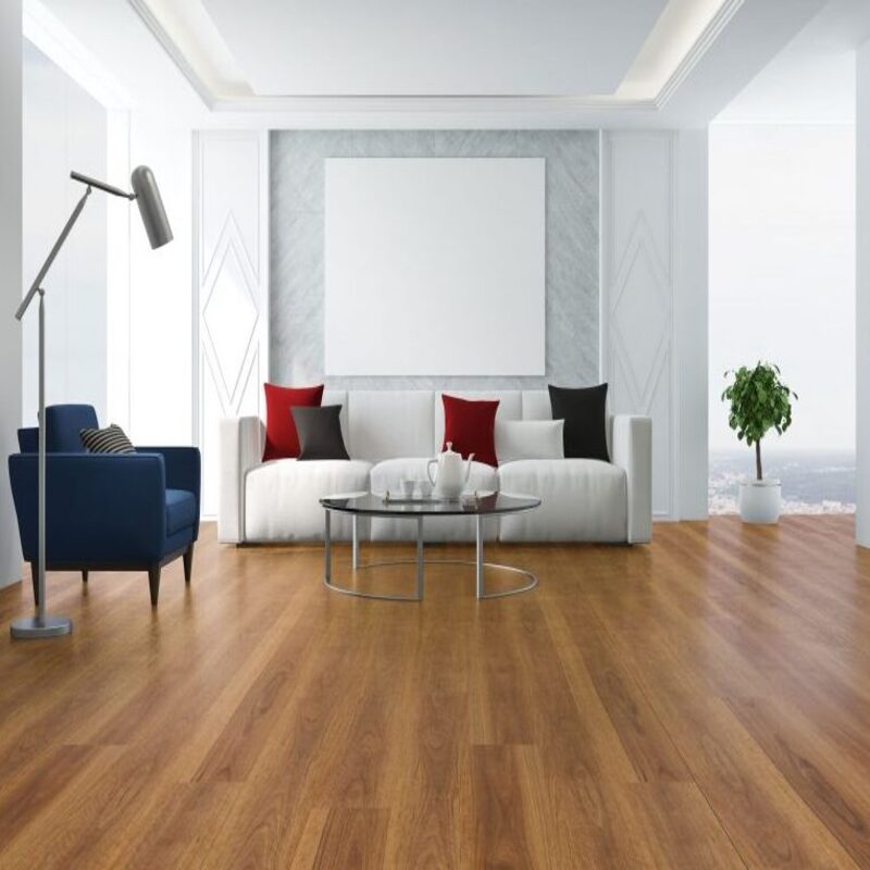 AQUASTONE SPC HYBRID FLOORING | 1830X230X8.5mm | SPOTTED GUM