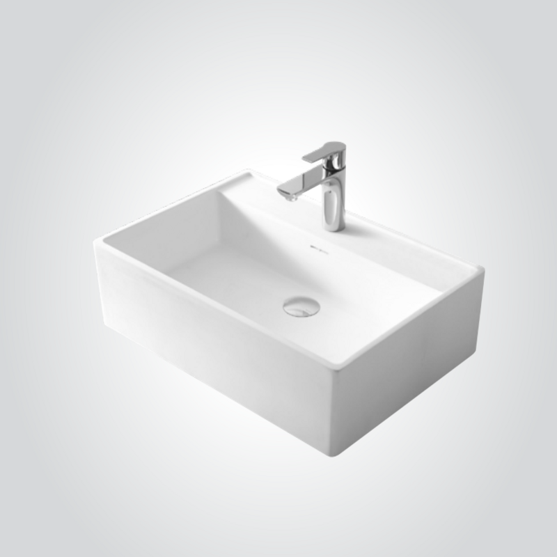 Splize Above Solid Surface Basin - Elevate your bathroom with modern design and superior functionality
