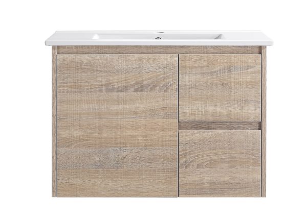 ROYCE | 900MM WALL HUNG VANITY WITH CERAMIC TOP