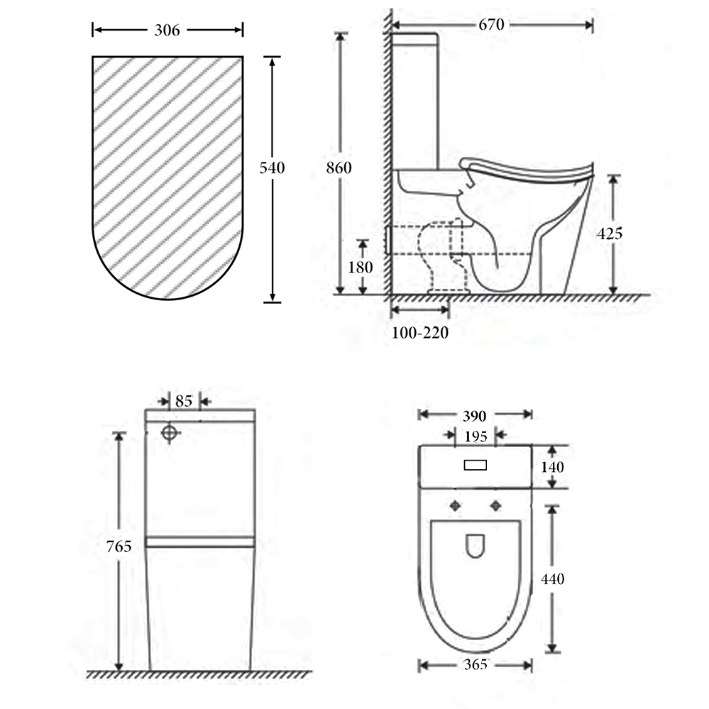 SEOUL ERGONOMIC | TORNADO TOILET