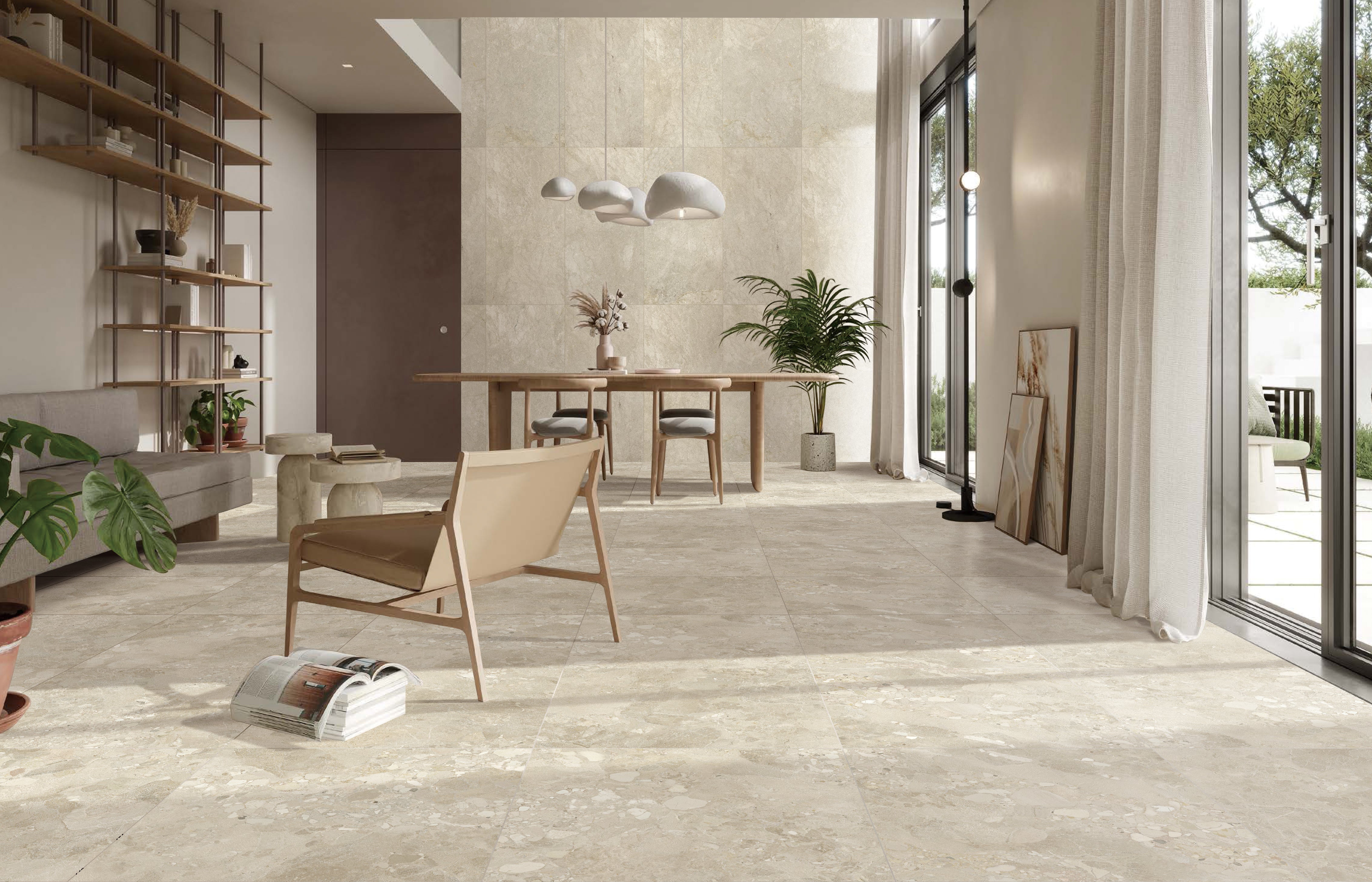 TERRAZZO BEIGE | MATT | 600X600