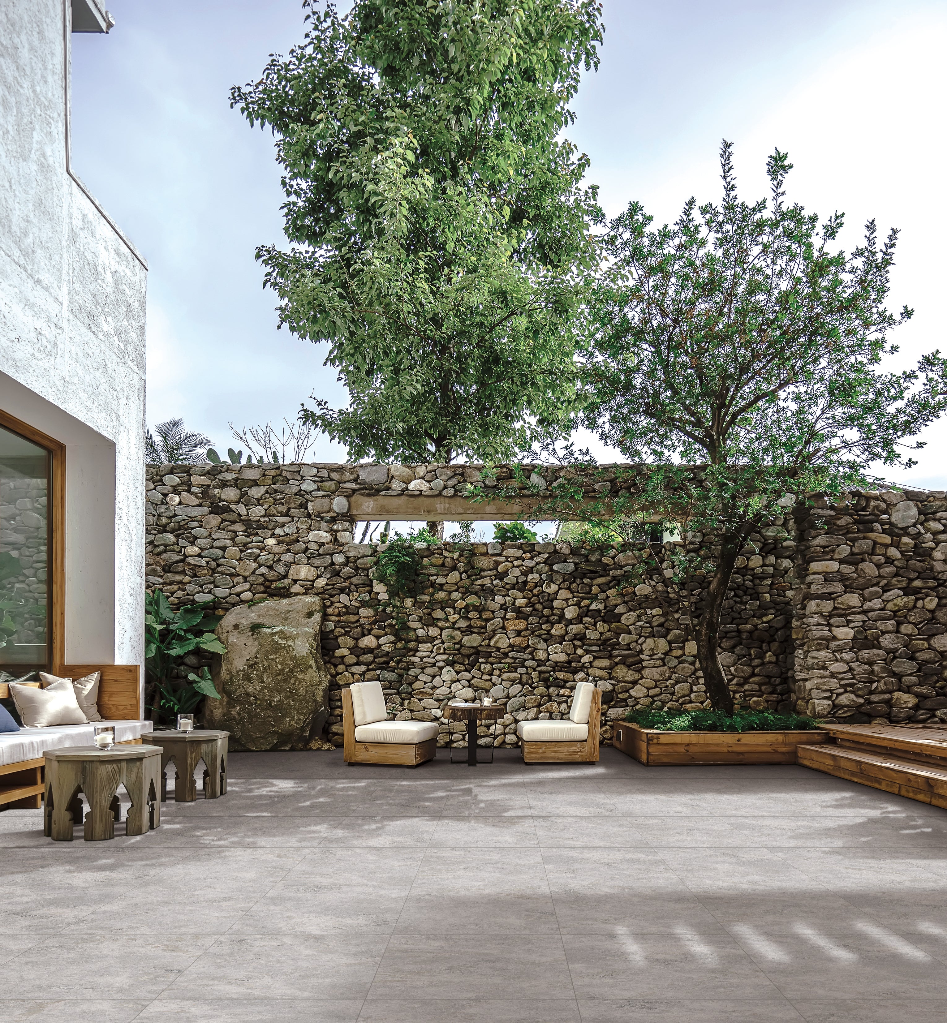 Outdoor patio paving tiles Berwick
