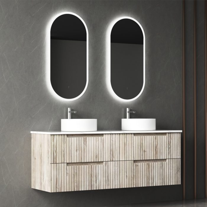 TUSCANA | 1500MM WALL HUNG VANITY WITH STONE TOP WITH UNDERMOUNT BASIN