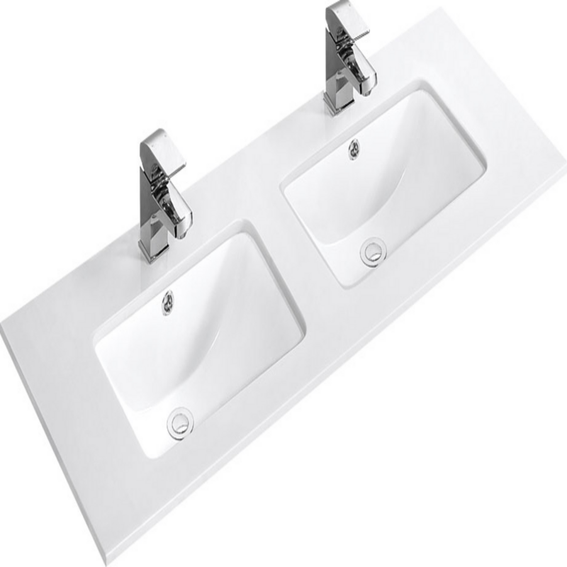 Phoenix stone top with ceramic undermount basin - modern and durable bathroom vanity solution